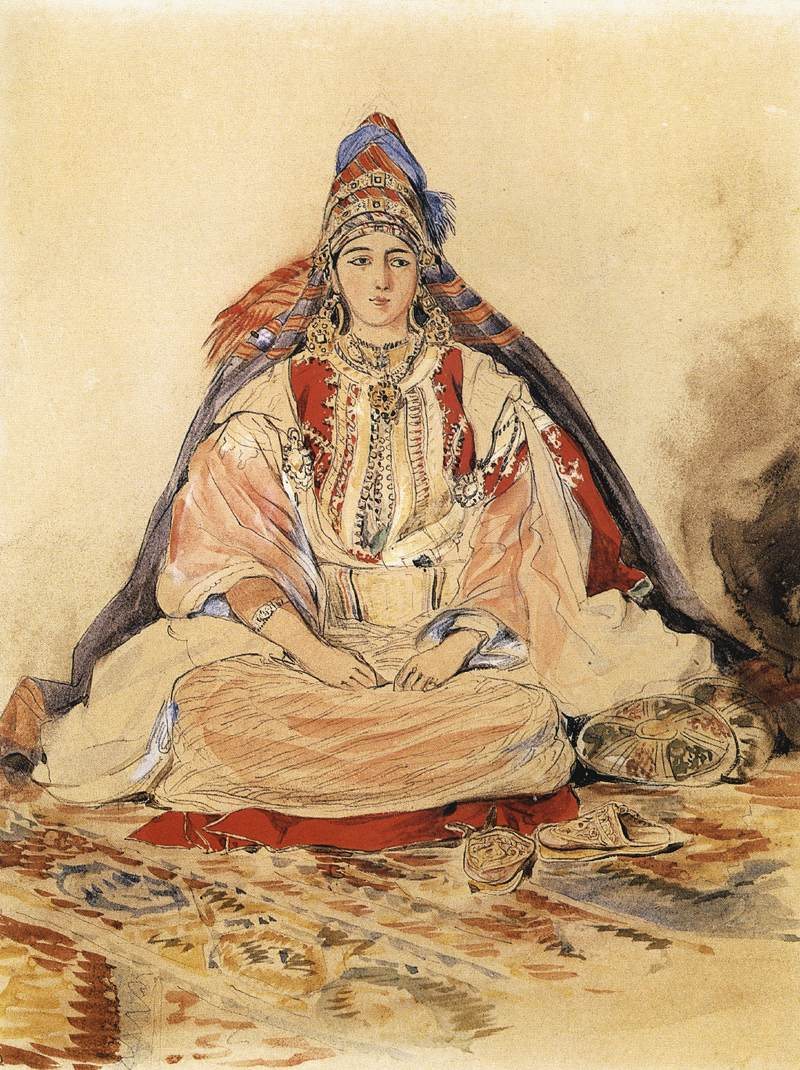 Eugene Delacroix Jewish Bride
